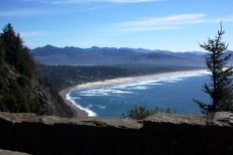Driving highway 101 down the Oregon coast